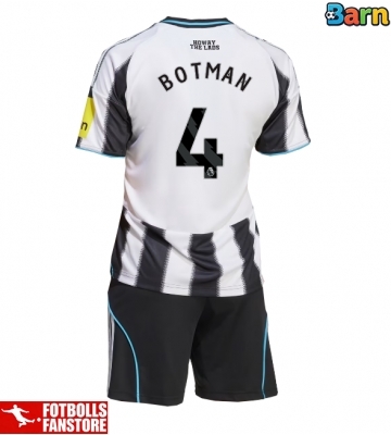 Newcastle United Sven Botman #4 Hemmatröja Barn 2025-26 Kortärmad (+ Korta byxor)